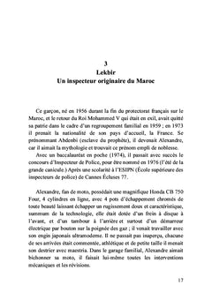 L'inspecteur Lekbir ne renonce jamais