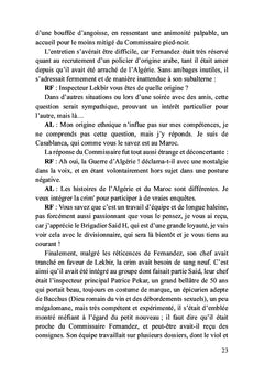 L'inspecteur Lekbir ne renonce jamais