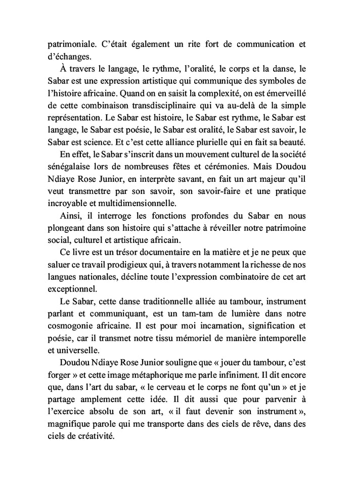 De la vocalisation des tambours aux expressions dansées...