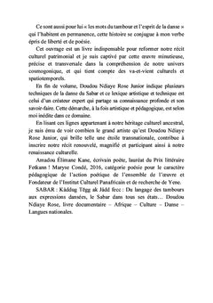 De la vocalisation des tambours aux expressions dansées...