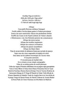 De la vocalisation des tambours aux expressions dansées...