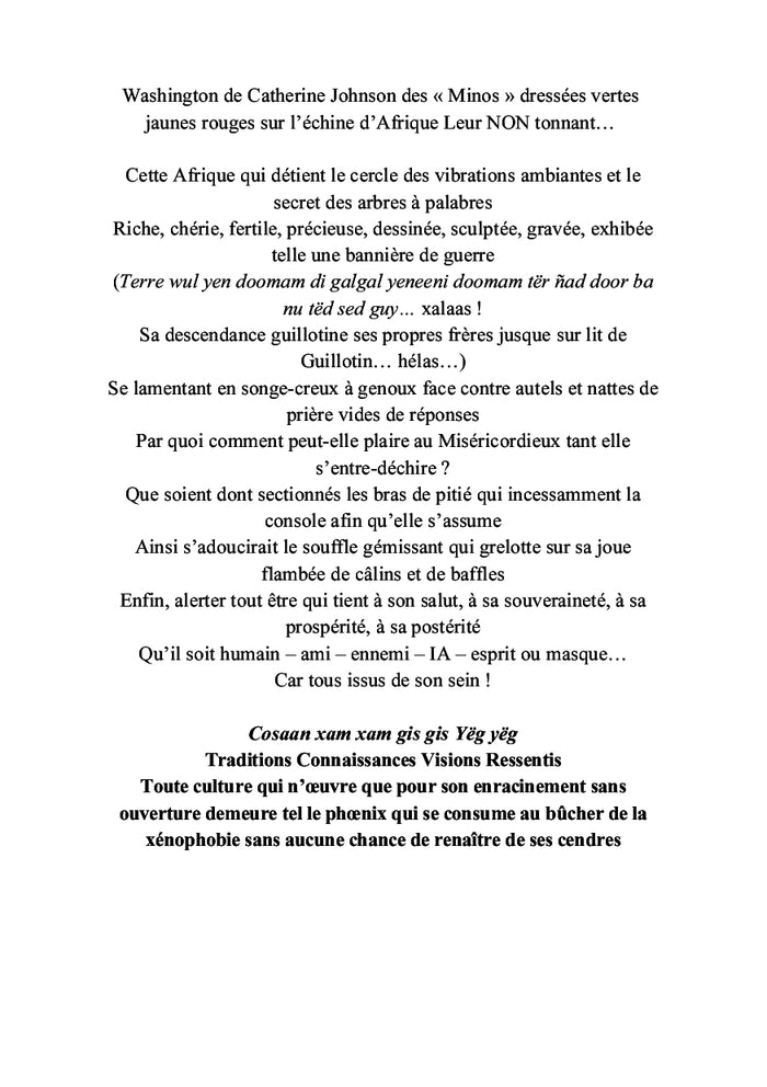 De la vocalisation des tambours aux expressions dansées...