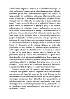 De la vocalisation des tambours aux expressions dansées...
