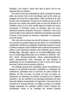 De la vocalisation des tambours aux expressions dansées...