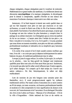De la vocalisation des tambours aux expressions dansées...