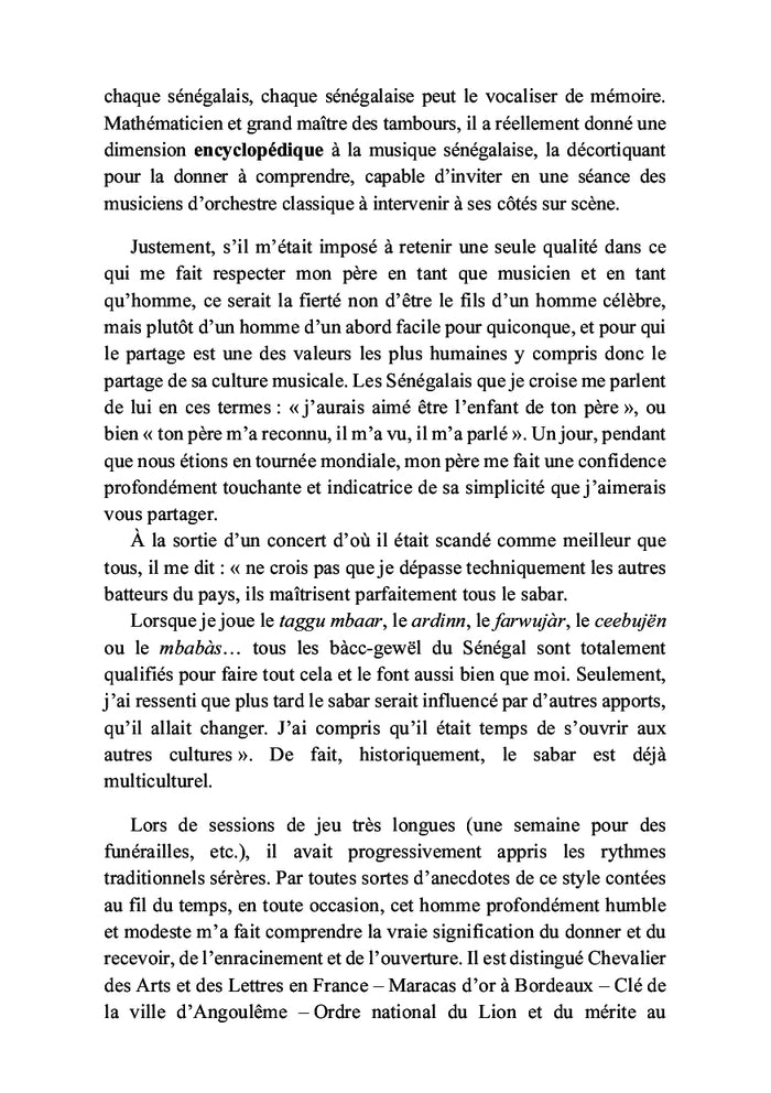 De la vocalisation des tambours aux expressions dansées...