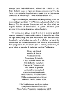 De la vocalisation des tambours aux expressions dansées...