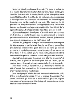 Les pleurs, les blessures et l'héroïsme de la femme