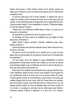 Les pleurs, les blessures et l'héroïsme de la femme