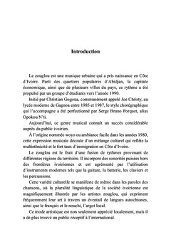 Zouglou, rythmes et résistance