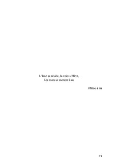 Haïkus de l'âme