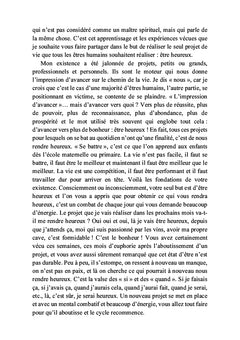 Faire le choix d'être heureux...