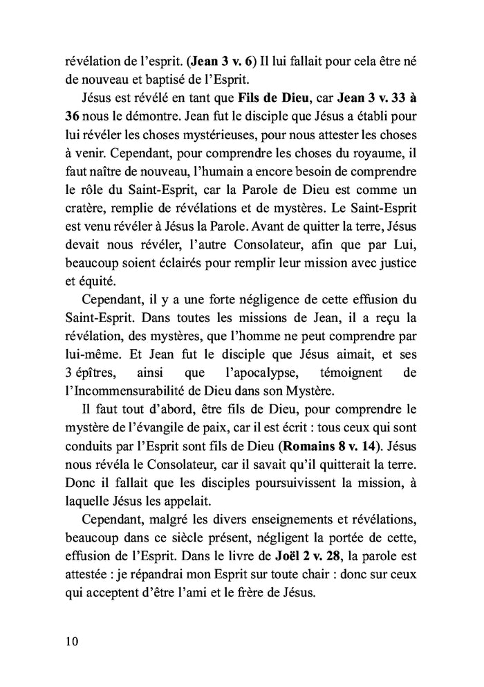 Le Saint-Esprit mon allié