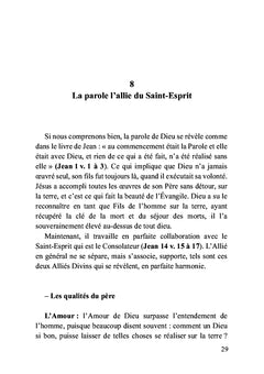 Le Saint-Esprit mon allié