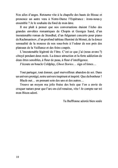 Lettres au Bison Blanc