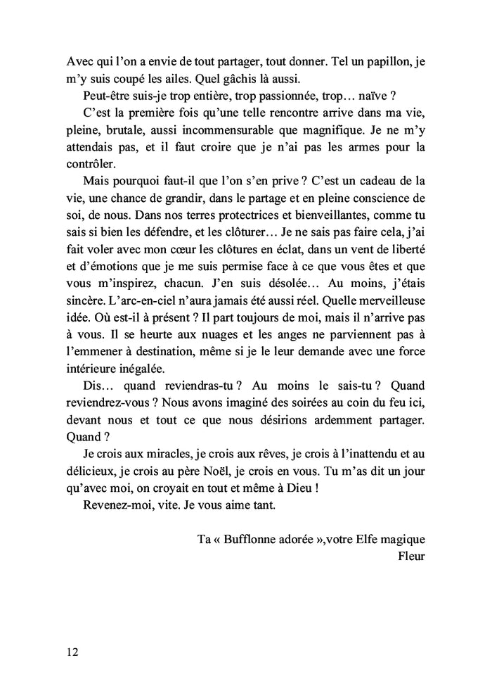 Lettres au Bison Blanc