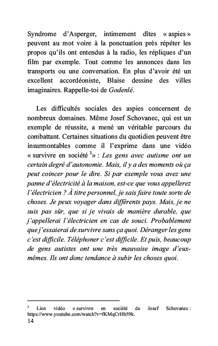 Mon monde rouge et blanc