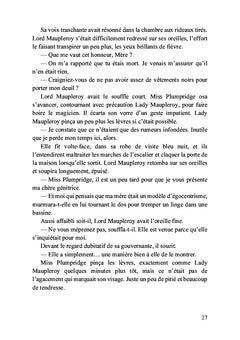 Miss Plumpridge et Lord Maupleroy