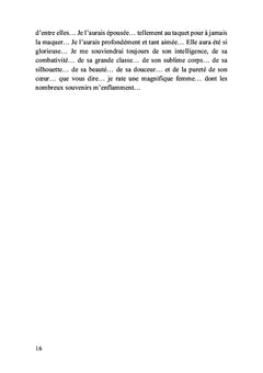 Le chemin de son annulaire gauche