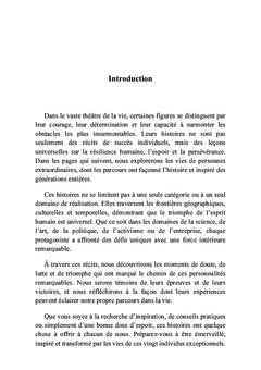 Leçon de vie