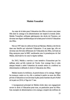 Leçon de vie