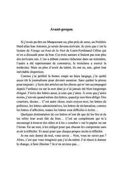 Lettres à ceux que j'aime