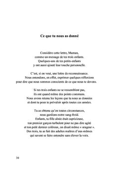 Lettres à ceux que j'aime