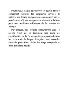 Le choix de l'auxiliaire