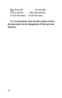 Le choix de l'auxiliaire