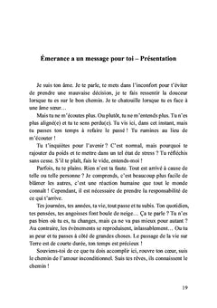 Chrysalidya, Émerance a un message pour toi