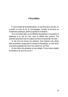 Chrysalidya, Émerance a un message pour toi