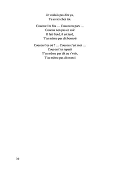 Paroles en l'air