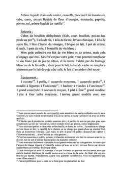 Cuisine sans façon