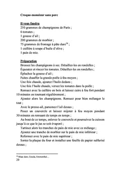 Cuisine sans façon