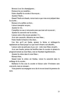 Cuisine sans façon