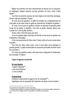 Cuisine sans façon