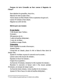 Cuisine sans façon