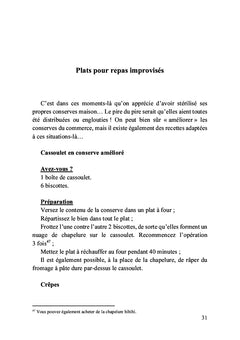 Cuisine sans façon