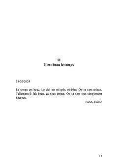 Vers le début des beaux jours