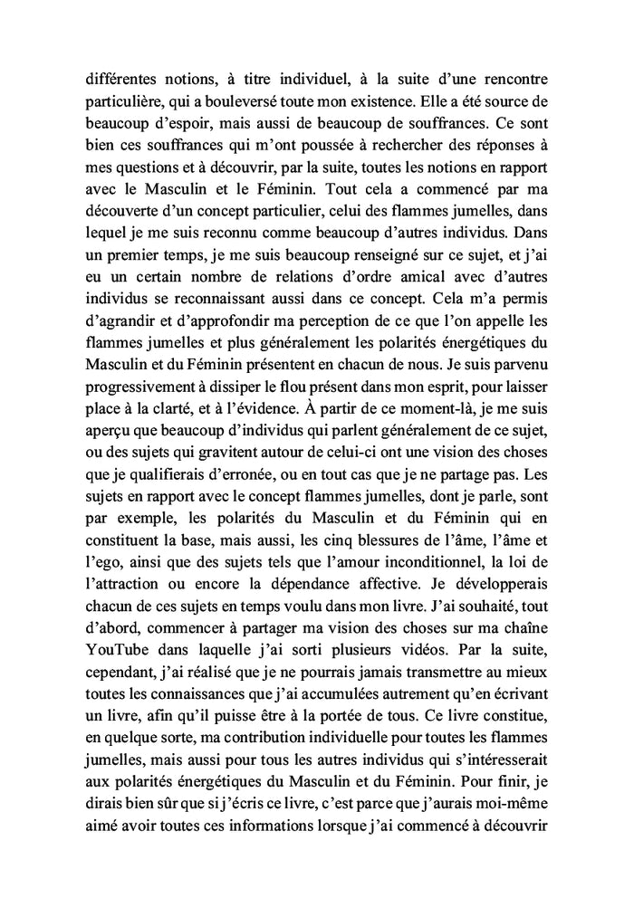 Comprendre la dualité du Masculin et du Féminin