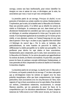 Comprendre la dualité du Masculin et du Féminin