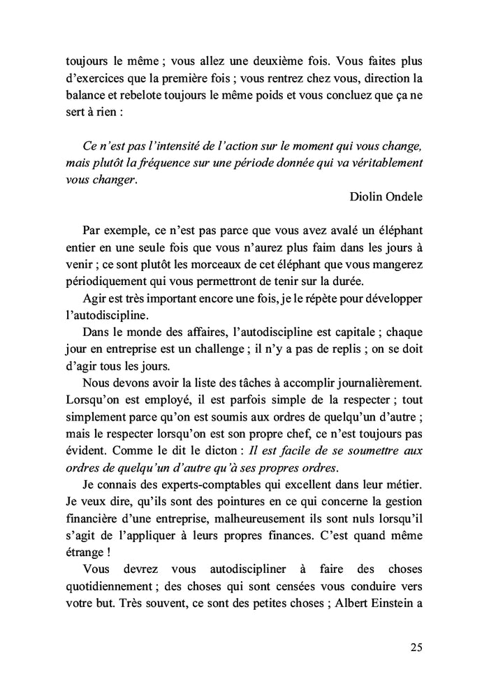 La puissance de l'action