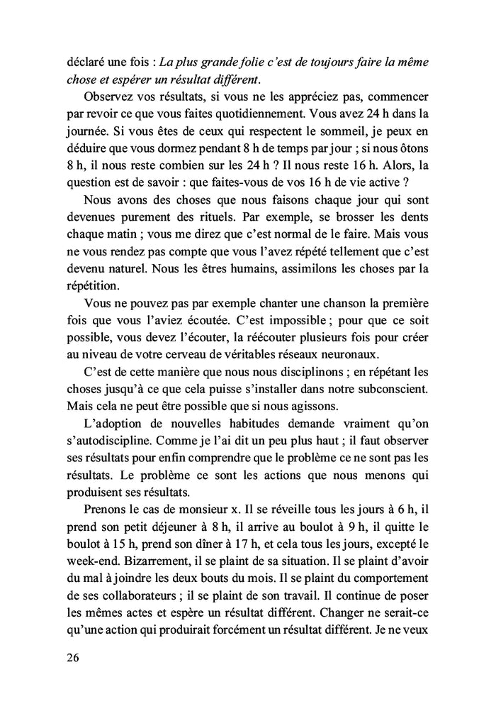 La puissance de l'action