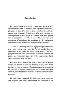 Douze raisons pour lesquelles le Président ADO doit continuer le développement du pays jusqu'en 2050
