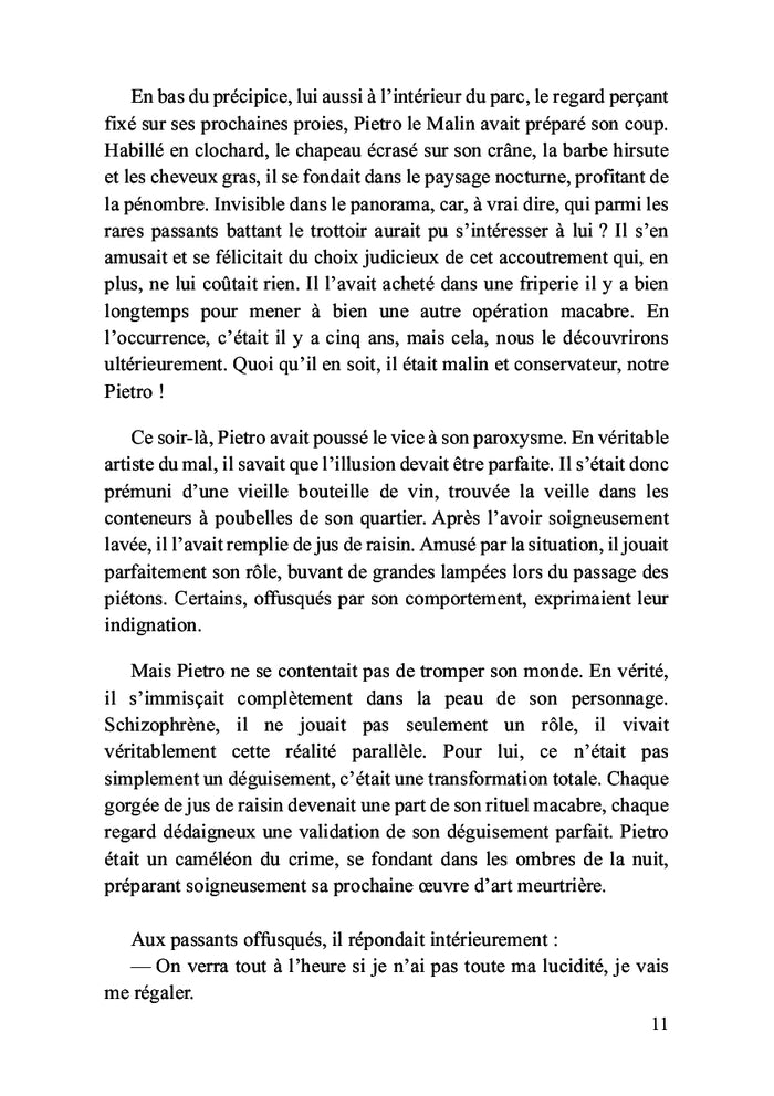 Pietro le fou ou Itinéraire d'un tueur né