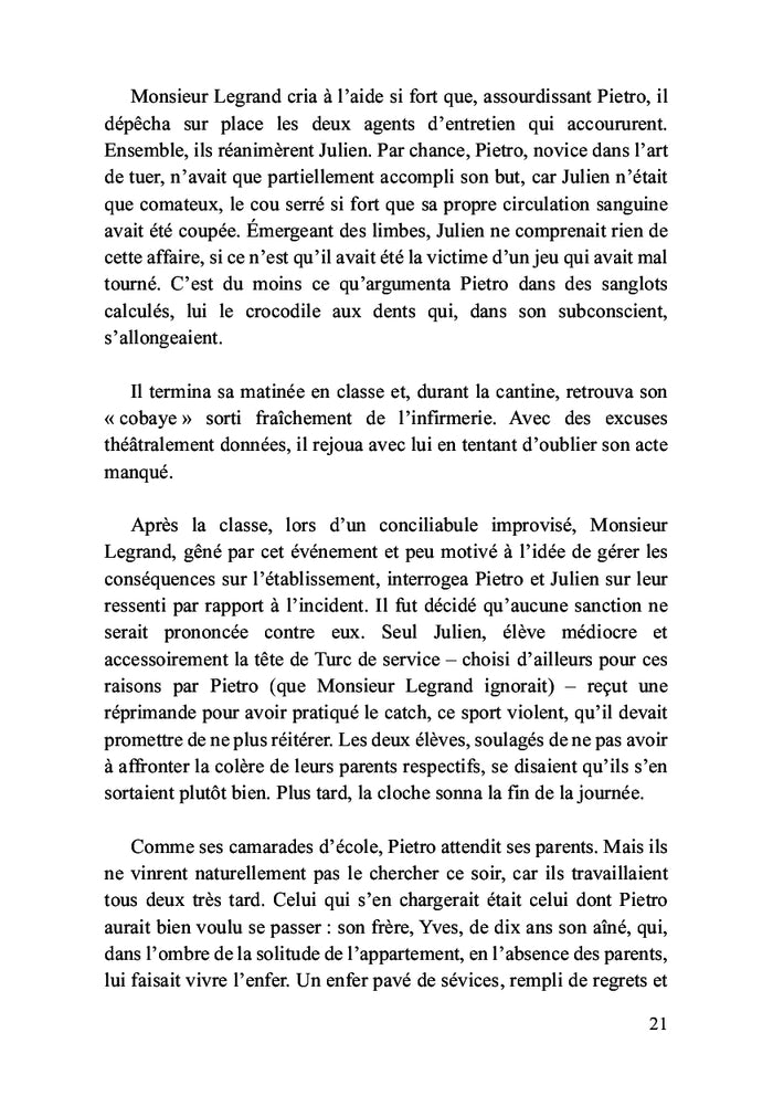 Pietro le fou ou Itinéraire d'un tueur né