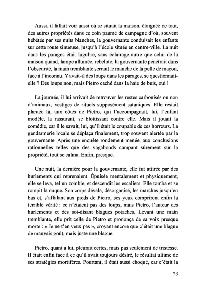 Pietro le fou ou Itinéraire d'un tueur né