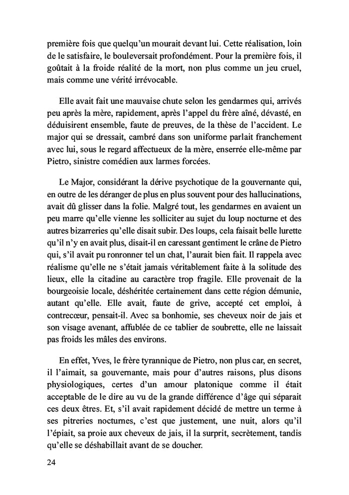 Pietro le fou ou Itinéraire d'un tueur né