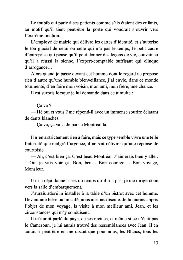 Assis sur un radeau de glace