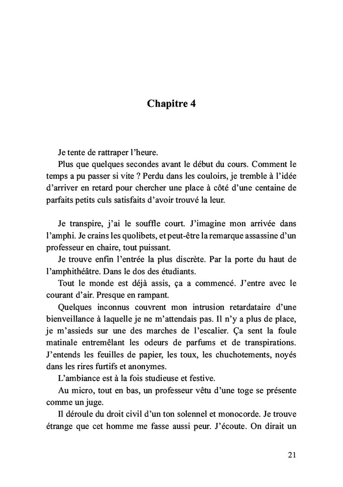 Assis sur un radeau de glace